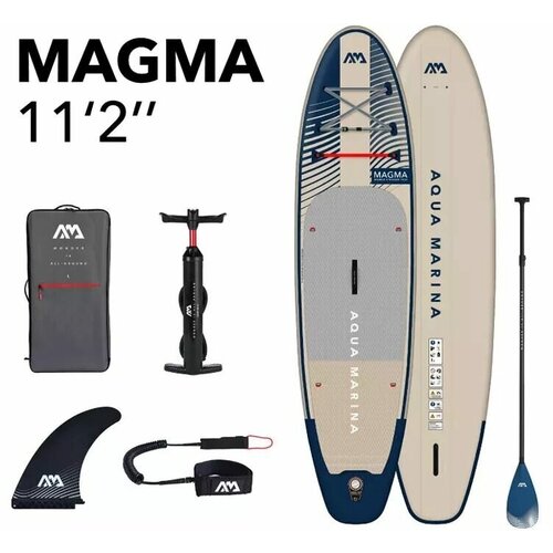 фото Sup-доска универсальная aqua marina magma 11'2 2023 aqua marina (аква марина)