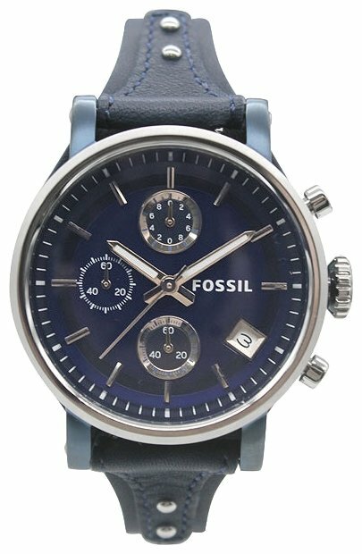 Наручные часы FOSSIL, синий