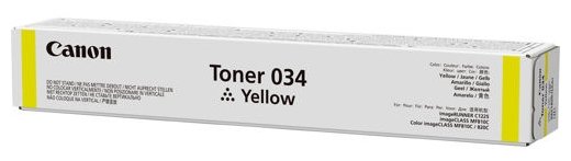 Тонер Canon 034 9451B001 желтый туба для копира iR C1225iF 9451B001