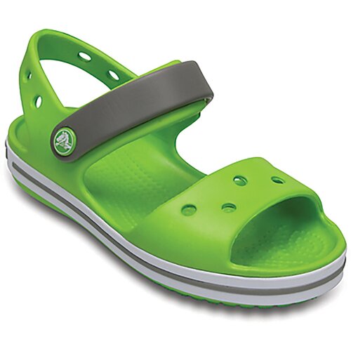 фото Сандалии kids green/smoke crocs , размер с12 (29/30), цвет зеленый