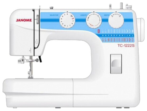 Швейная машина Janome TC-1222S белый - фотография № 2