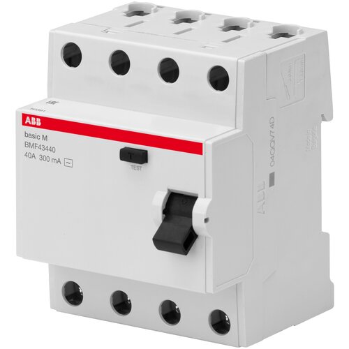 УЗО ABB 30мА тип AC BMF414, 40 А, 4 полюса