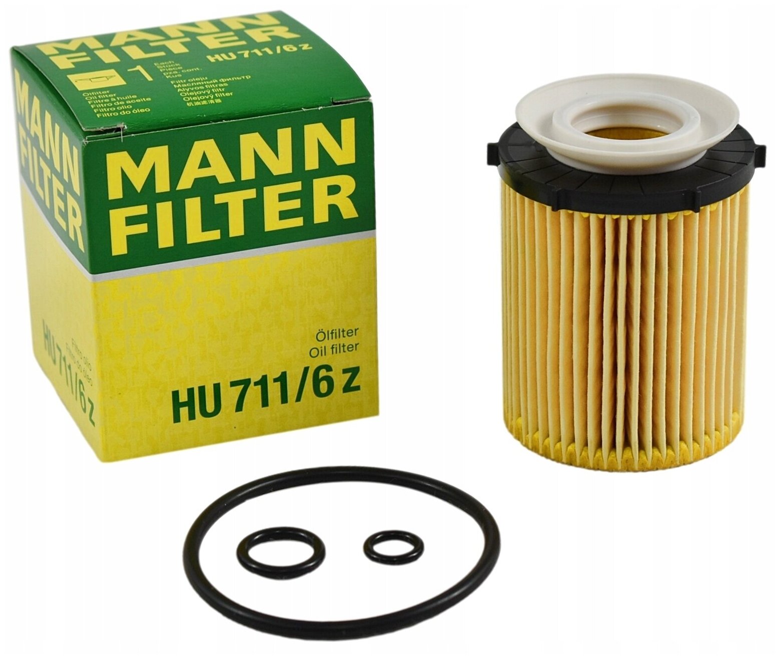 Фильтр Масляный (Вставка) Hu7116z MANN-FILTER арт. HU7116Z