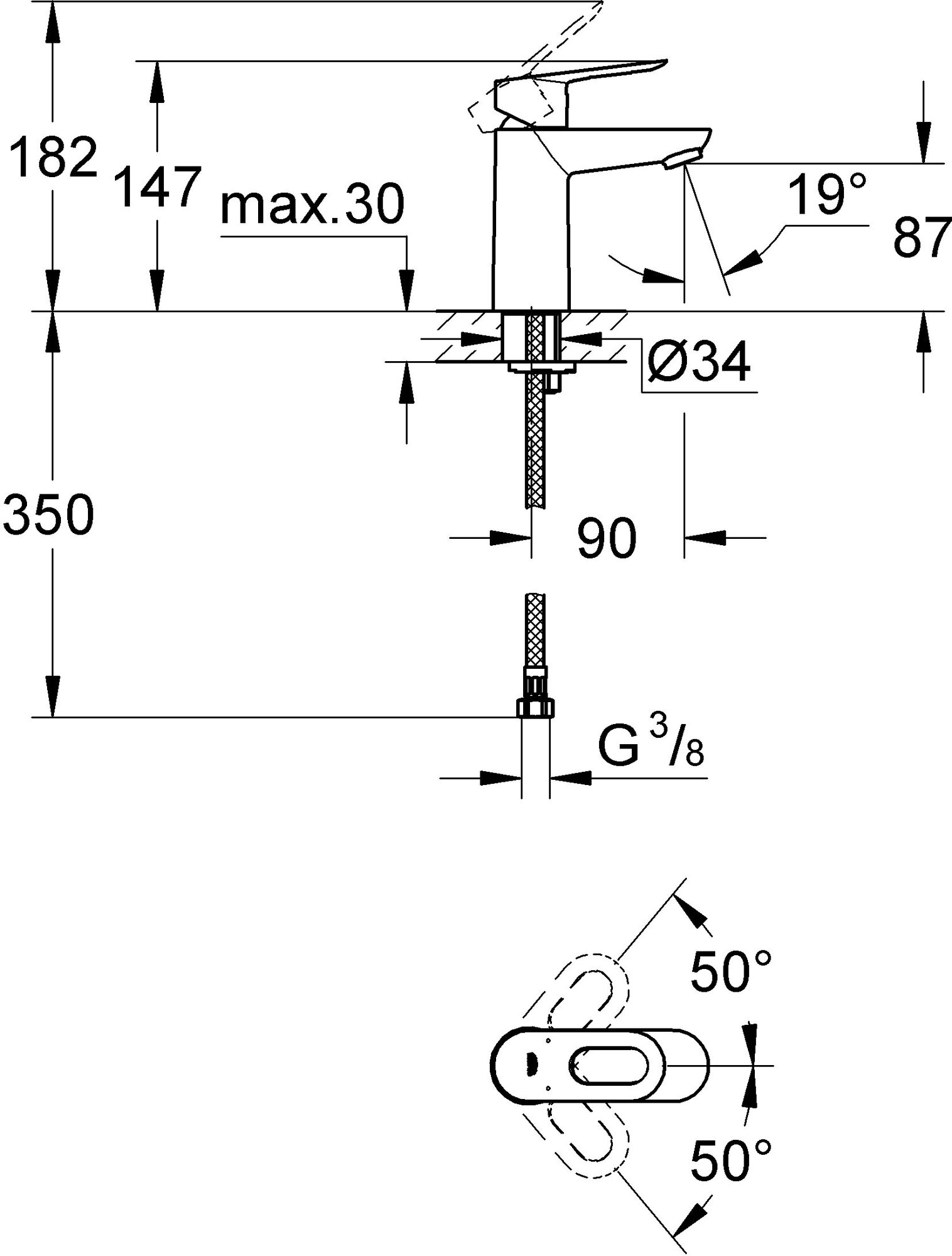 Смеситель GROHE - фото №18