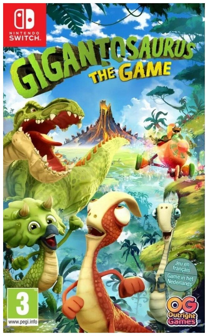 Игра Gigantosaurus: The Game [Русские субтитры] Nintendo Switch