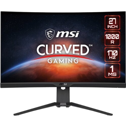 MSI Optix 27 G272CQP VA 2560x1440 Curved 170Hz 1ms 2xHDMI DisplayPort AudioOut black 9S6-3CC94T-008 3245100₽