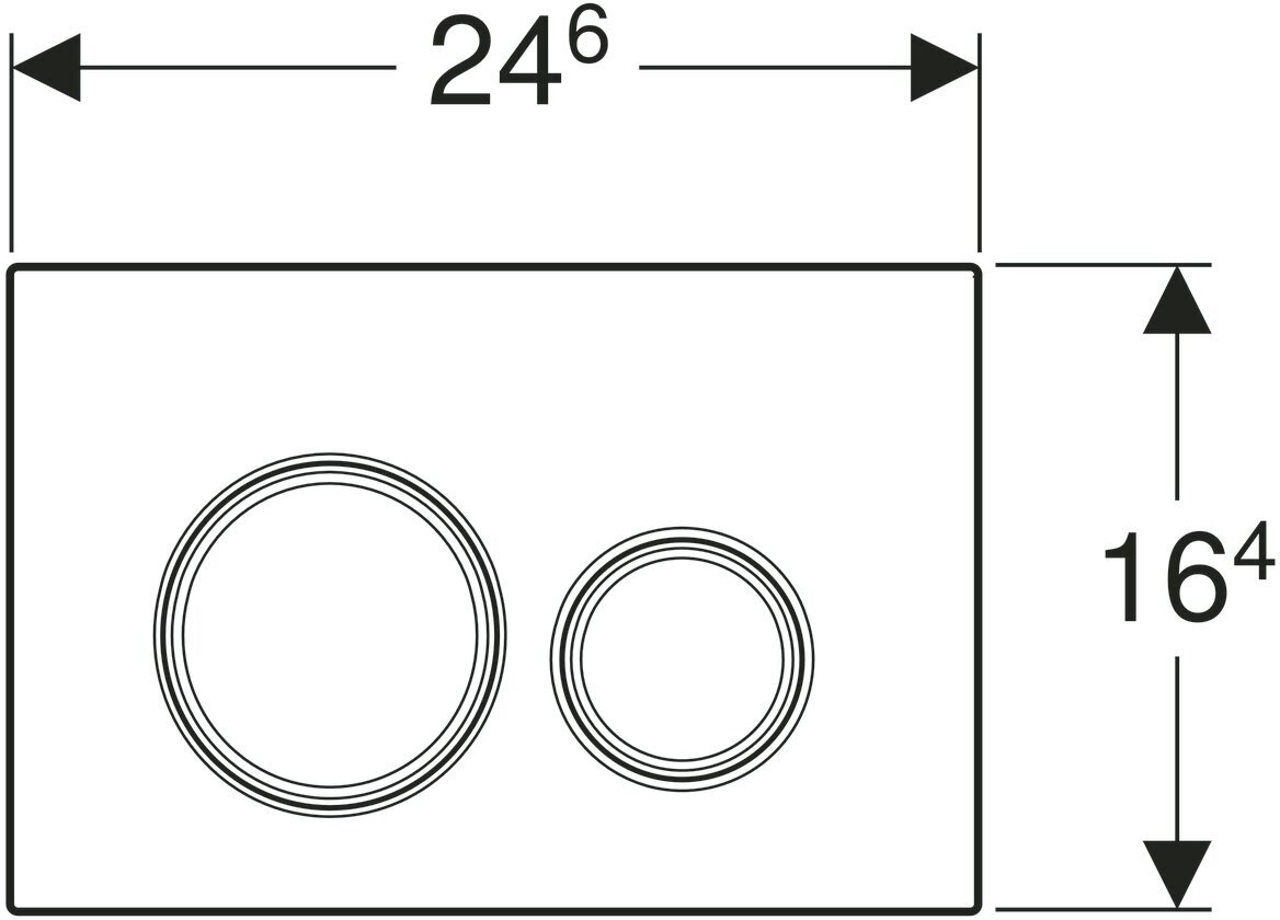 Кнопка смыва Geberit - фото №10
