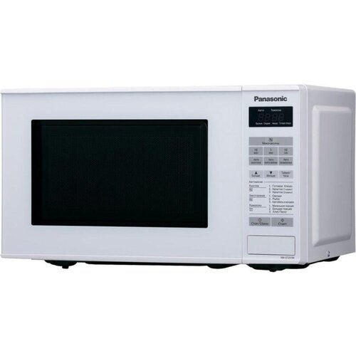 Микроволновая печь Panasonic NN-ST251WZPE, 20 л, 800ВТ, белый микроволновая печь panasonic nn st251wzpe 20л 800вт белый