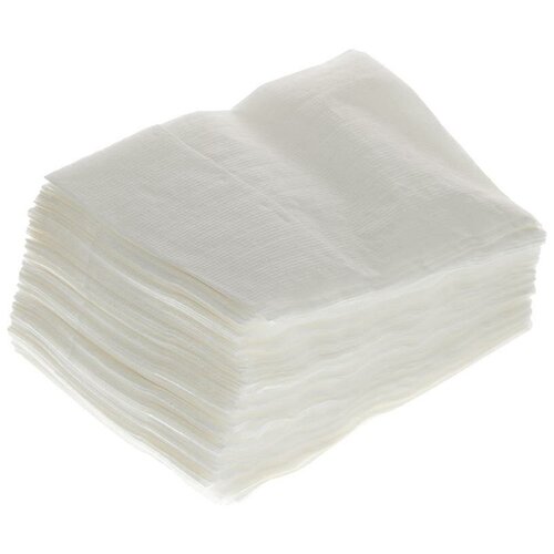 Салфетки бумажные Luscan Professional белые 1-слойные 200 листов 48 пачек в упаковке