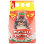 Наполнитель для кошачьего туалета Сибирская Кошка Экстра впитывающий 3 л - изображение