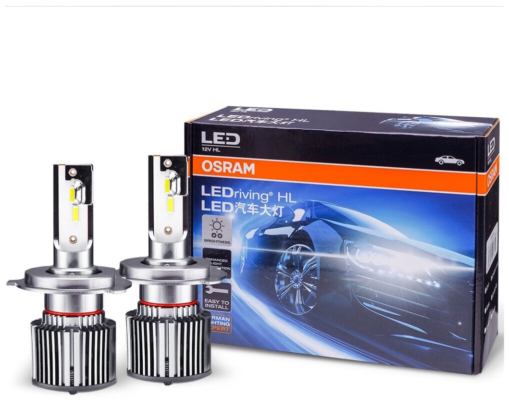 Светодиод Ledriving Hl Xlz Spring H4 2Шт Osram Osram арт. D6204CW