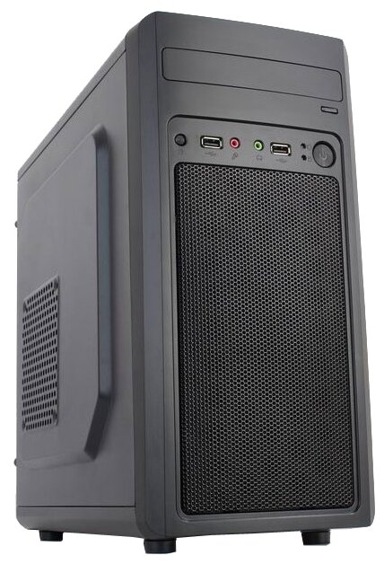 Корпус microATX Accord M-02B Без БП чёрный