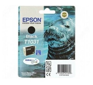 Картридж Epson T1031 Black черный C13T10314A10