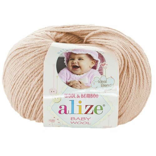 Пряжа alize baby wool 50г/175м