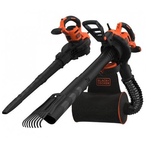 фото Электрическая воздуходувка BLACK+DECKER BEBLV301-QS 3 кВт