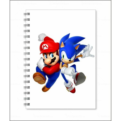 Тетрадь Sonic - Соник № 25 беспроводное зарядное устройство power idolz sonic the hedgehog