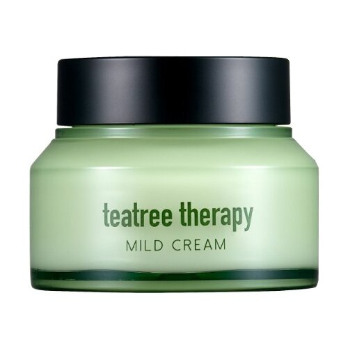 фото Eunyul Tea Tree Therapy Mild Cream Крем для лица с экстрактом чайного дерева, 70 г