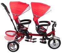 Трехколесный велосипед Capella Twin Trike 360 red