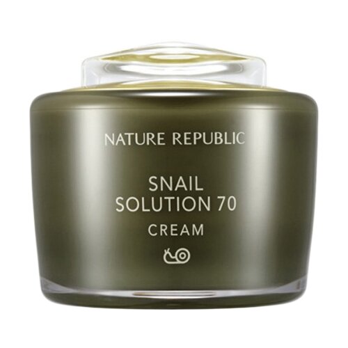 фото NATURE REPUBLIC Snail Solution 70 Cream Крем для лица, 55 мл