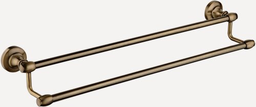 Изображение товара Двойной держатель для полотенец, настенное P2609