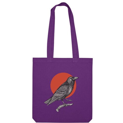 фото Сумка шоппер us basic, фиолетовый