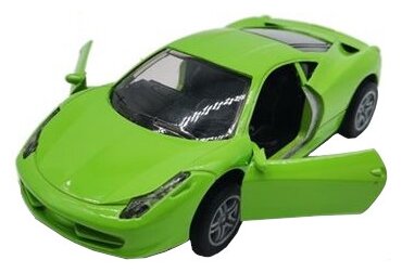 Легковой автомобиль Motorro City, HL1103-1 1:34, 12.5 см, зеленый