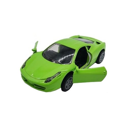 Легковой автомобиль Motorro City, HL1103-1 1:34, 12.5 см, зеленый