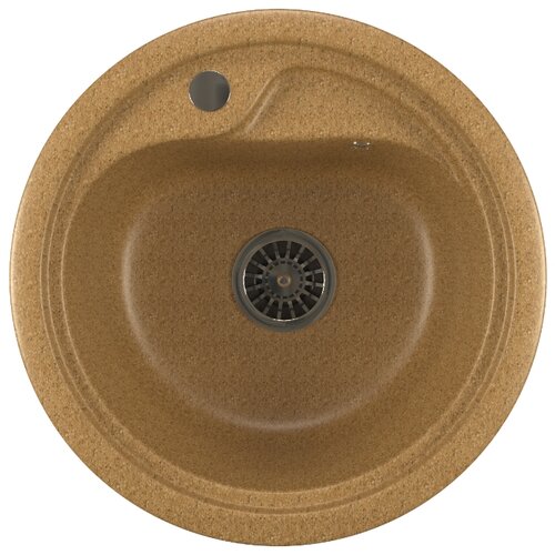 фото Врезная кухонная мойка 44 см mixline ml-gm10 525060 песочная 302