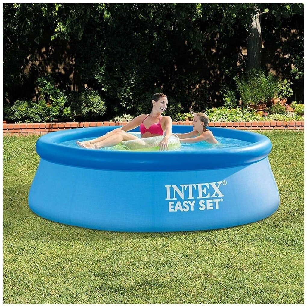 Бассейн INTEX EASY SET, 305х61см, фильтр-насос 1250л/ч, 3077л, 28118 - фото №12