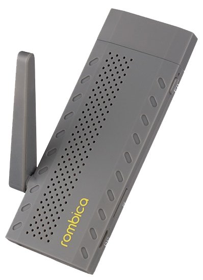 Rombica Смарт медиаплеер Rombica Smart Stick Quad V001 4K для ТВ серый SSQ-A0400