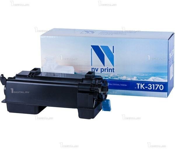 Картридж NV Print TK-3170 (Без Чипа) черный для Kyocera ECOSYS P3050dn/P3055dn/P3060dn (15.5К) (1T02T80NL1)