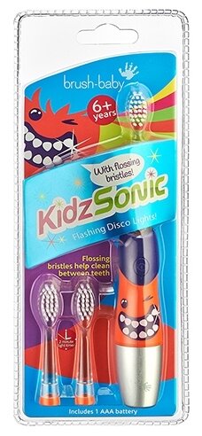 Электрическая зубная щетка Brush Baby KidzSonic (с 6 лет) фото 2