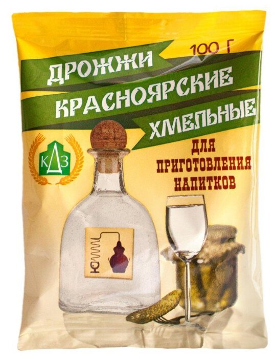 Купить Дрожжи спиртовые «Красноярские хмельные» по низкой цене с доставкой из Яндекс.Маркета