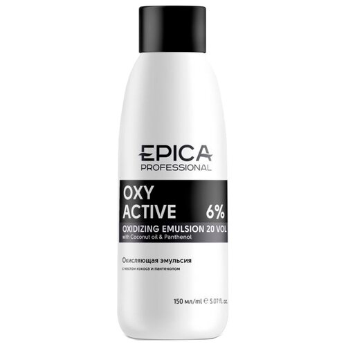 EPICA Professional Крем-эмульсия Oxy Active 6 %, 150 мл, 150 г кремообразная окисляющая эмульсия epica professional oxy active 1 5% 1000 мл