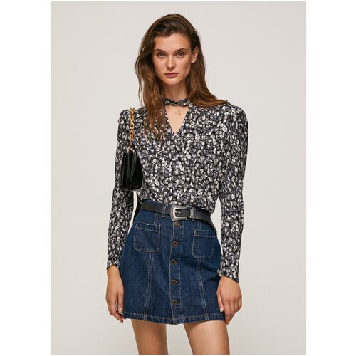 блузка для женщин, Pepe Jeans London, модель: PL304342, цвет: серый, размер: 48(L)