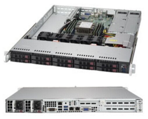 Платформа системного блока SuperMicro SYS-1019P-WTR