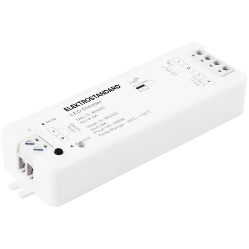 Контроллер для светодиодной ленты 12/24V Elektrostandard Dimming для ПДУ RC003, 95005/00 контроллер для светодиодной ленты elektrostandard 12 24v 4690389179921