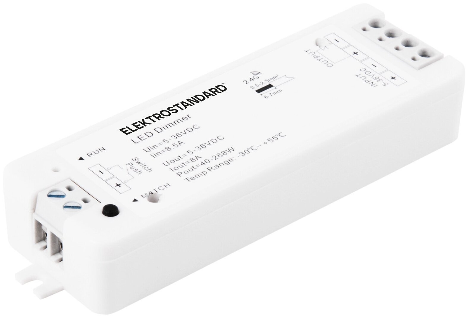 Контроллер для светодиодной ленты 12/24V Elektrostandard Dimming для ПДУ RC003, 95005/00