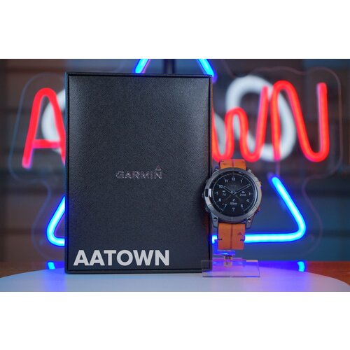 Garmin Epix Gen 2 - Sapphire - Black Titanium with leather 15138300₽