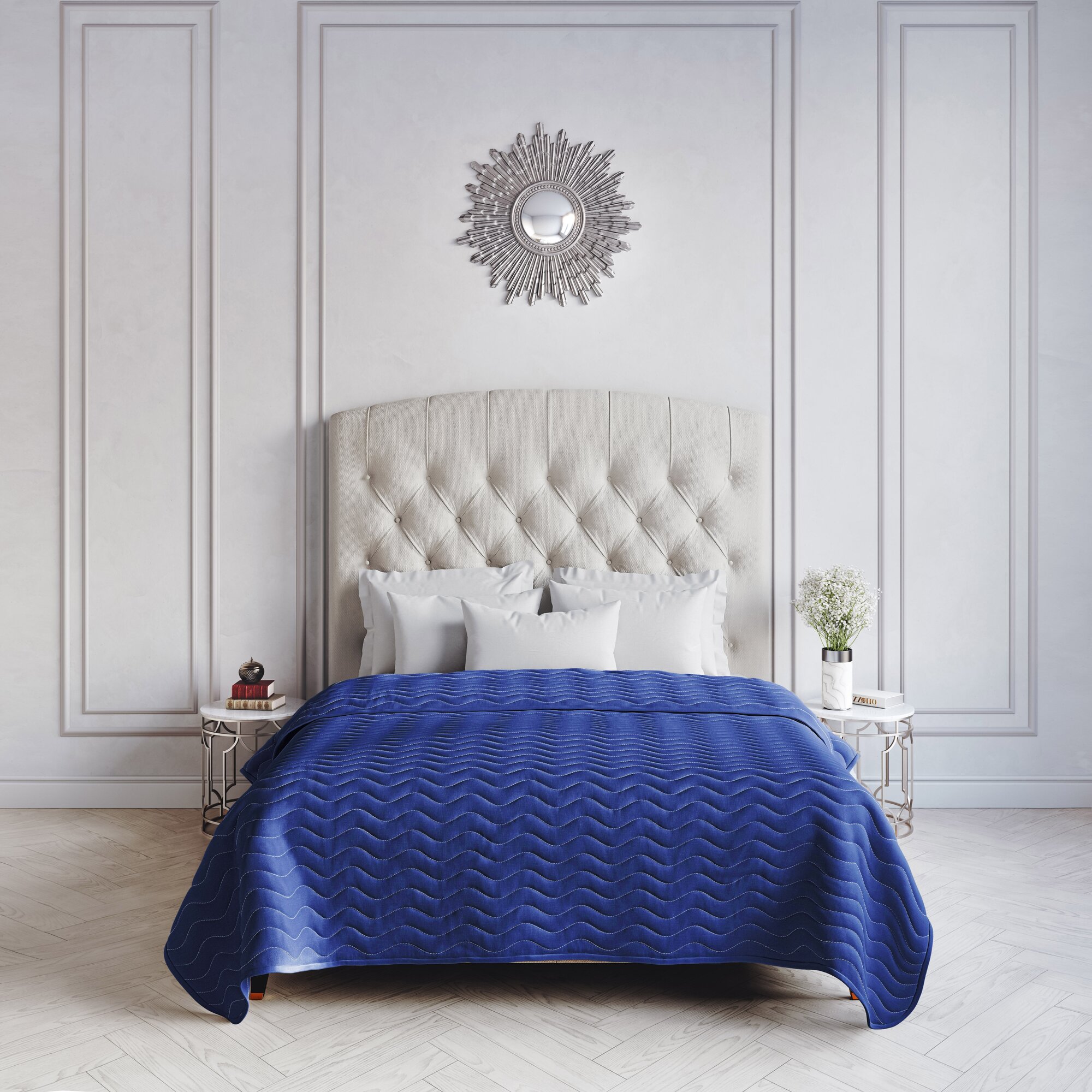 фото Покрывало Ночь Нежна Синий 809