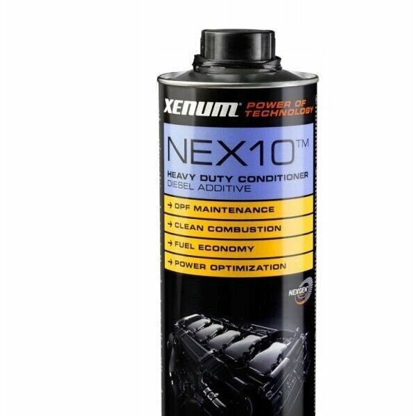 Присадка к дизельному топливу значительно улучшает производительность двигателя xenum NEX 10 (1л)