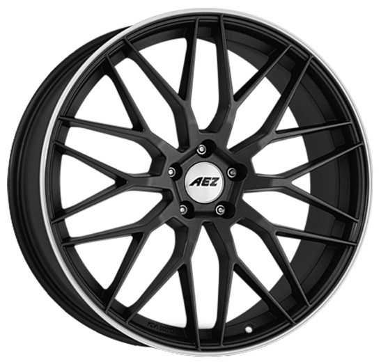 AEZ ACR9MHNL40 AEZ Crest dark 19 / 9.0J PCD 5x108.00 ET 40.00 ЦО 70.10 Литой / Антрацитовый матовый с полированным ободом