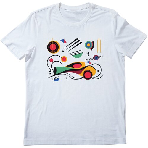 фото Футболка roly, размер s, белый