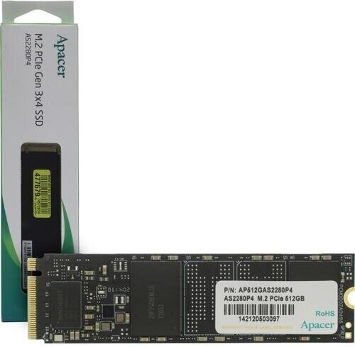 SSD Apacer AS2280P4 512 Гб AP512GAS2280P4-1