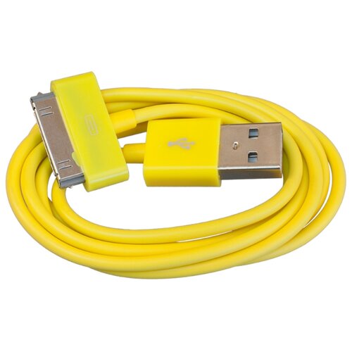 фото Кабель Zhongshan Jiale Electronic Co.,LTD USB - Apple 30 pin 1 м желтый
