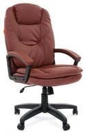 Компьютерное кресло Chairman 668 LT , обивка: искусственная кожа , цвет: серый/бежевый