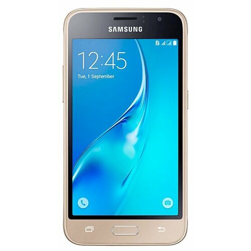 фото Смартфон Samsung Galaxy J1 (2016) SM-J120F/DS золотой (SM-J120FZDDSER)