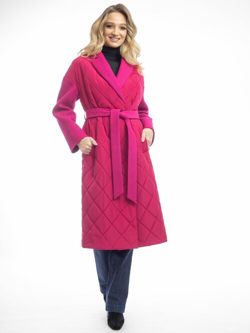 Пальто  Modetta Style, размер 46, розовый