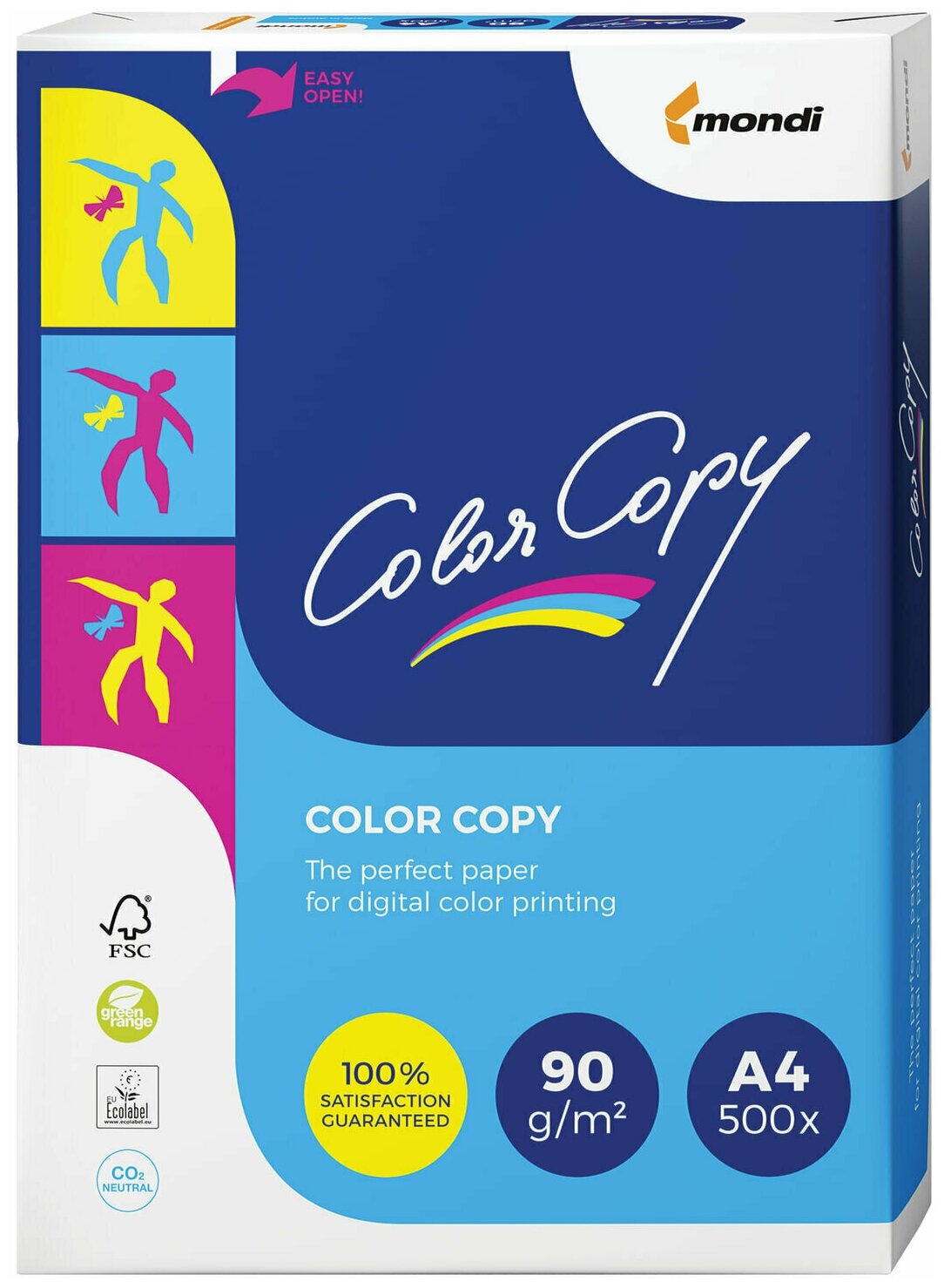 Бумага COLOR COPY А4 90 г/м2 500 л для полноцветной лазерной печати А++ Австрия 161% (CIE)