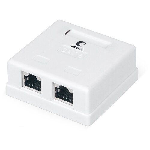 Компьютерная розетка RJ-45 Cabeus WS-8P8C-Cat.6-SH-2